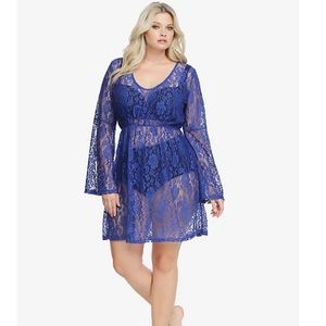 Lace swimsuit cover ups (2) Torrid size 1